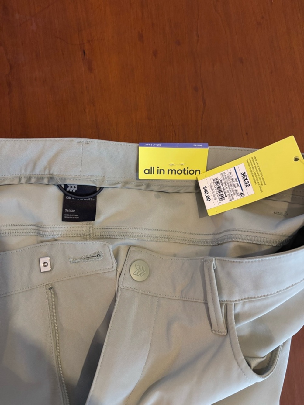 all in motion Sage Green Performance Pants